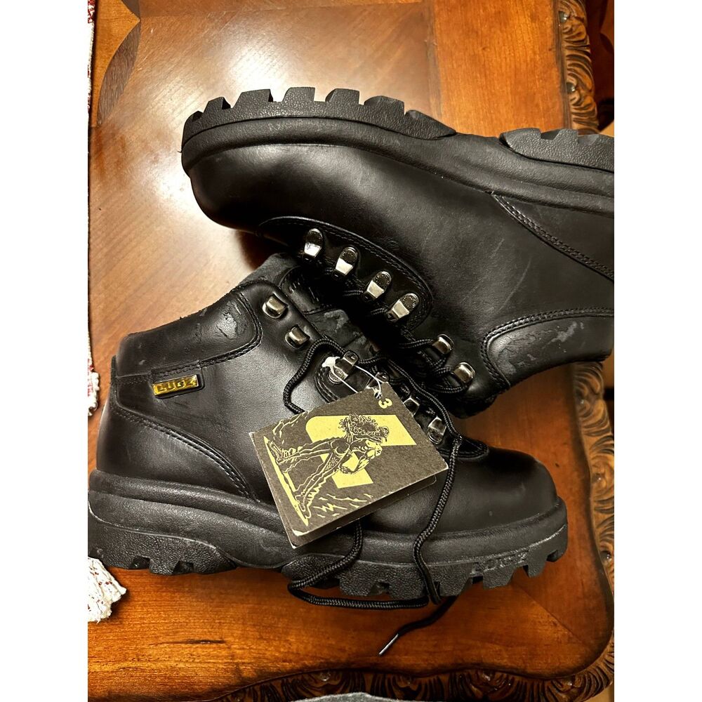 NWT Deadstock Vintage Y2K LUGZ Boots Size 4 Big Kids/Boys
